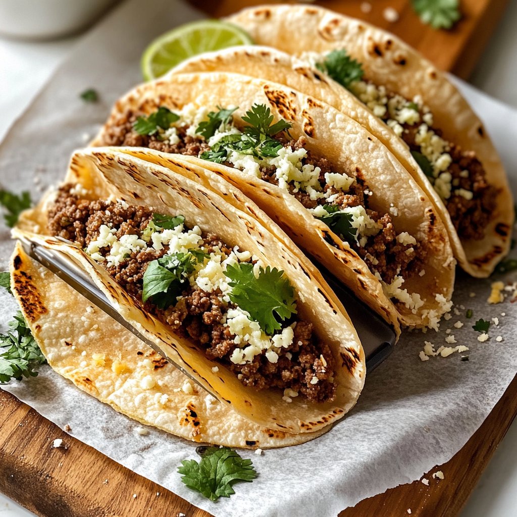 Hackfleisch Tacos Füllung