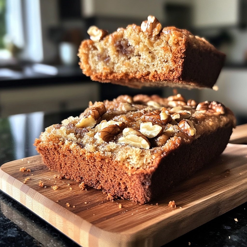 Bananenbrot mit Walnüssen