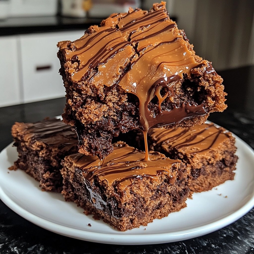 Fudgy Chewy Browkies (Brookies)