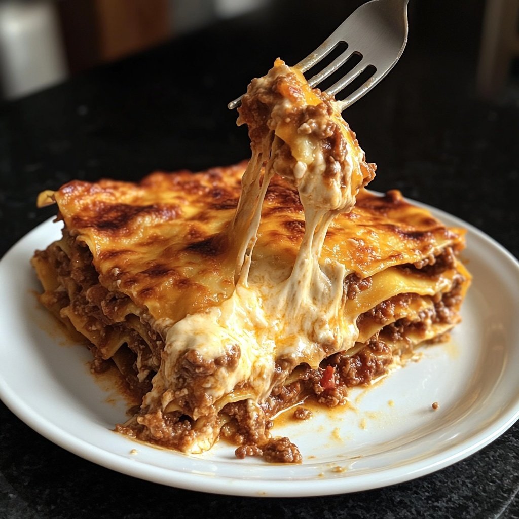 Lasagne mit cremiger Béchamelsauce