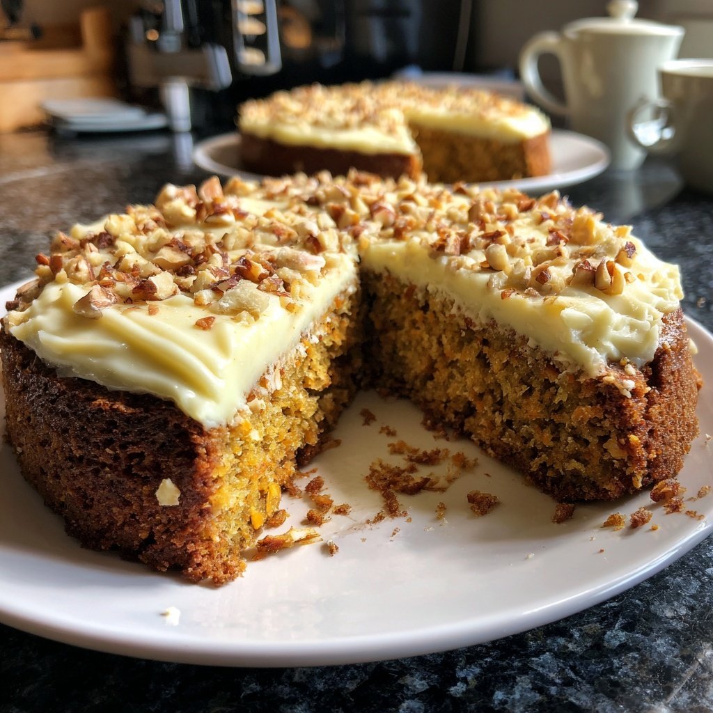 Karottenkuchen Mit Haselnüssen