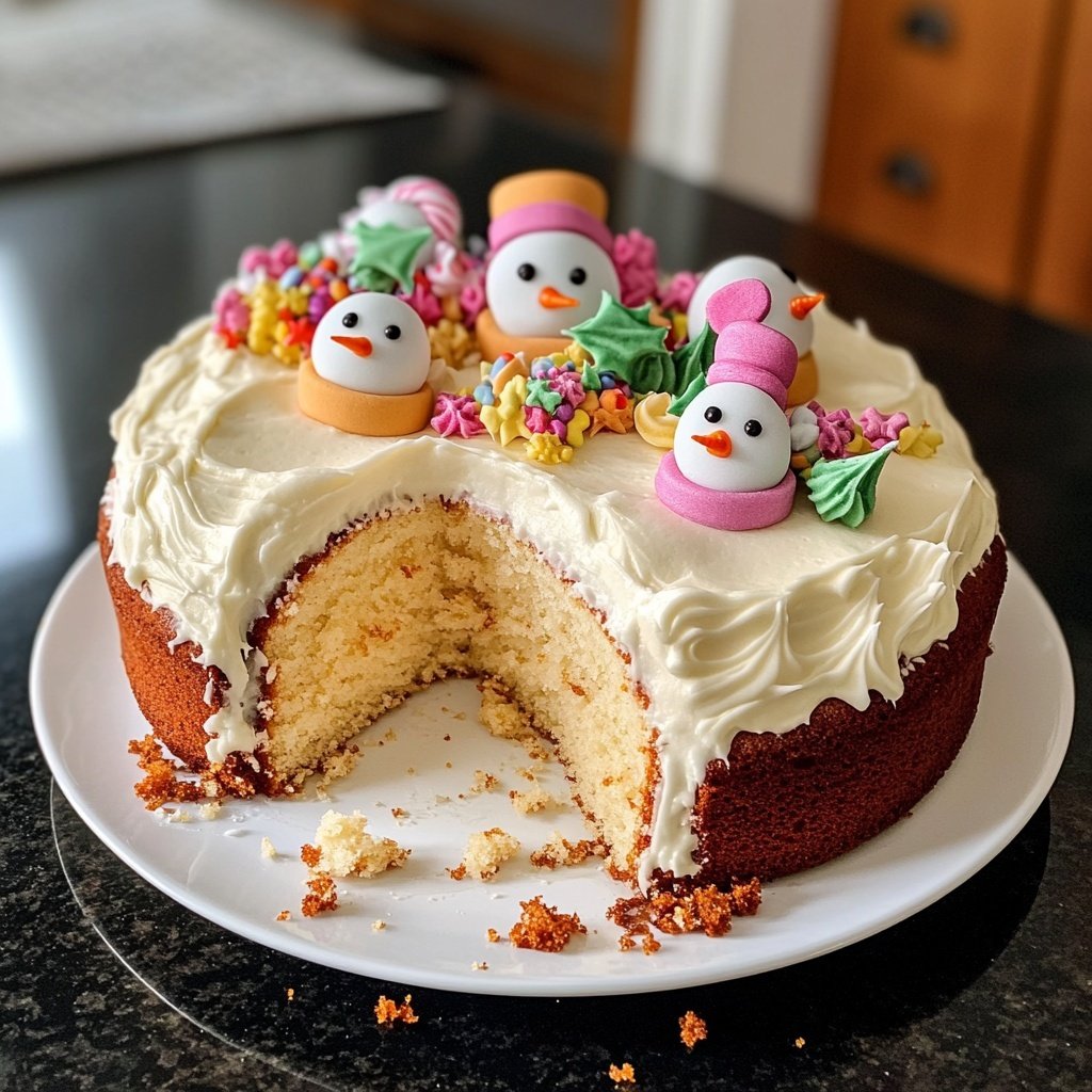 Olaf Cake