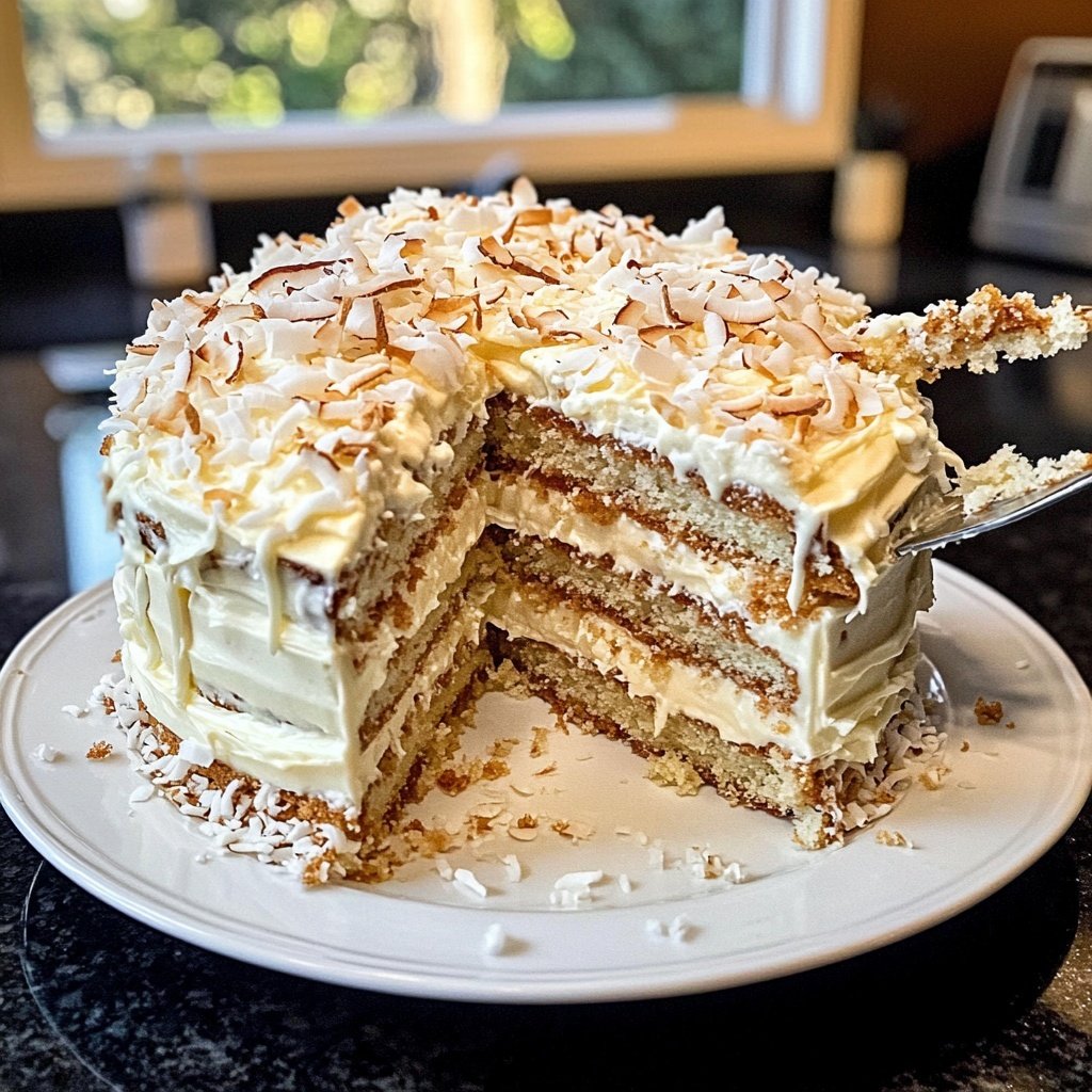 Naked Raffaello Cake