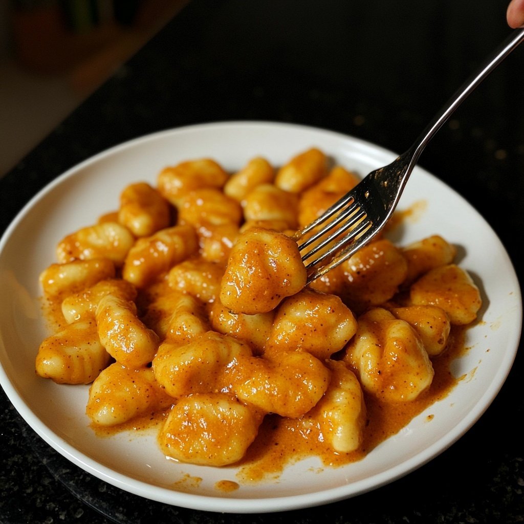 Gnocchi mit Kürbissauce