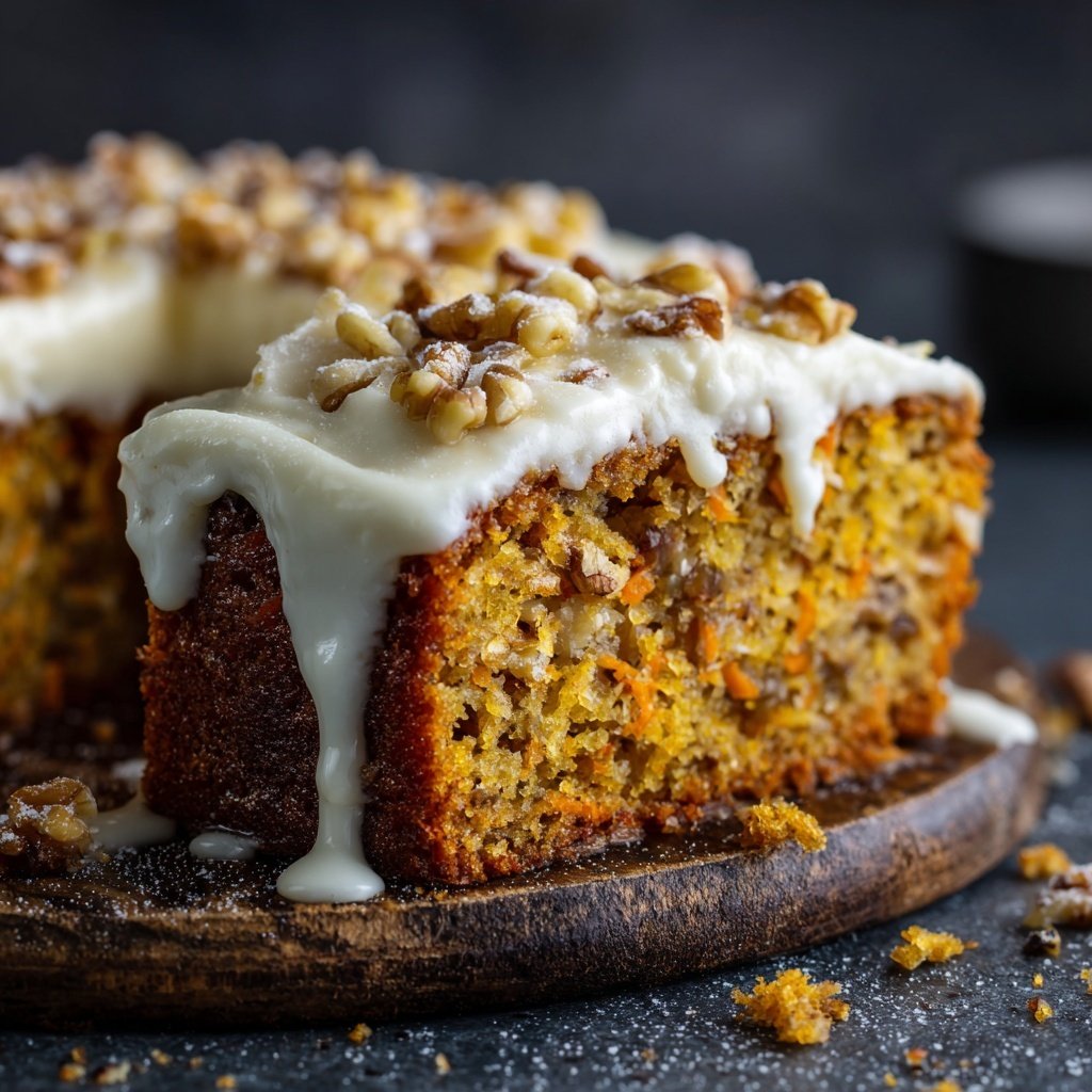 Karottenkuchen Mit Frischkäse Creme