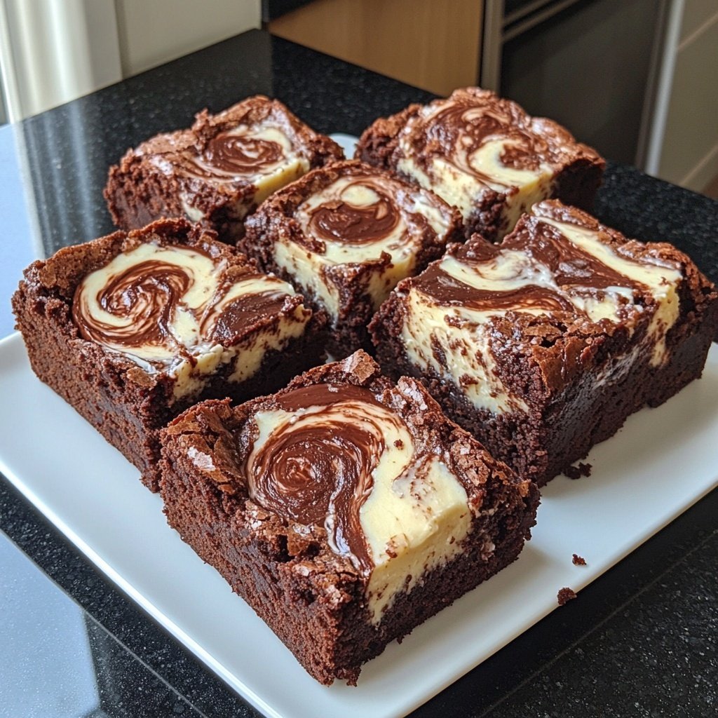 Frischkäse-Brownies
